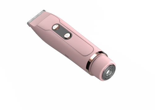NoAging New Hair Trimmer for Women, 2 in 1 Electric Razors for Shower&Travel, IPX7 Waterproof Pubic Hair Remover for Underarm, Legs & Bikini Area, Painless Razor,Hypoallergenic Foil & Ceramic Blades
