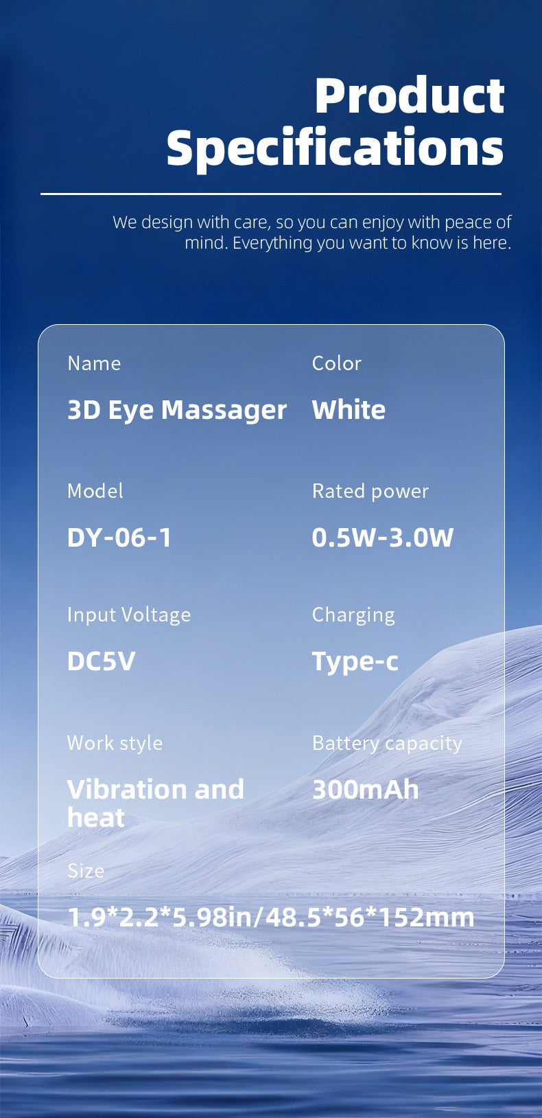 NoAging Under-Eye Light Therapy Device for Eye Bags, Dark Circles & Fatigue, White | 3 Modes & 3 Levels, Under-Eye Light Therapy Device with Vibration Massage, Gel Pads & Straps, for Home, Office and Travel Use