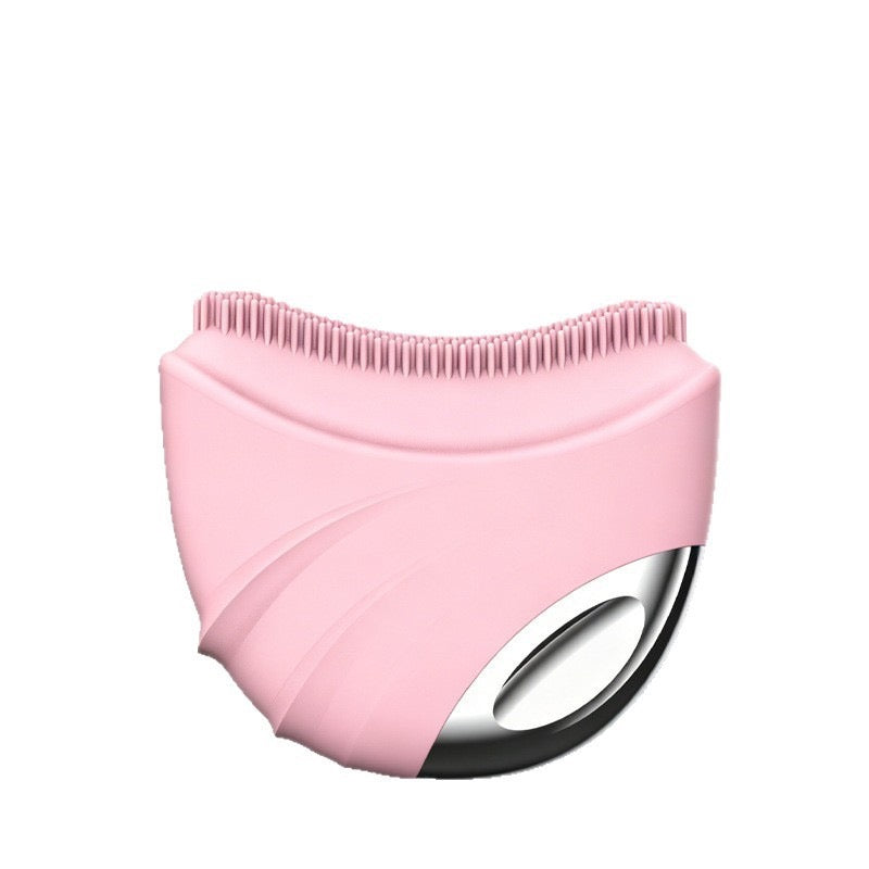 NoAging Electric Silicone Facial Cleansing Brush, Soft Silicone Face Wash Massager for Deep Face Cleansing & Facial Massage