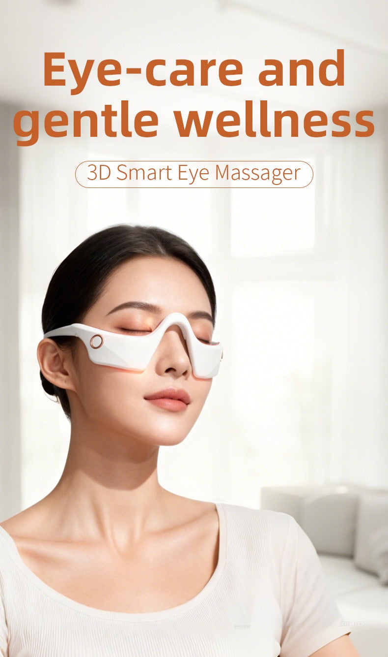 NoAging Under-Eye Light Therapy Device for Eye Bags, Dark Circles & Fatigue, White | 3 Modes & 3 Levels, Under-Eye Light Therapy Device with Vibration Massage, Gel Pads & Straps, for Home, Office and Travel Use