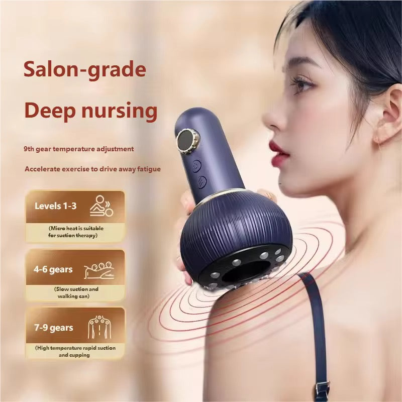 NoAging New electric gua sha device, meridian brush, cupping instrument, full-body universal massager, home-use dehumidification, detoxification and meridian unblocking device.