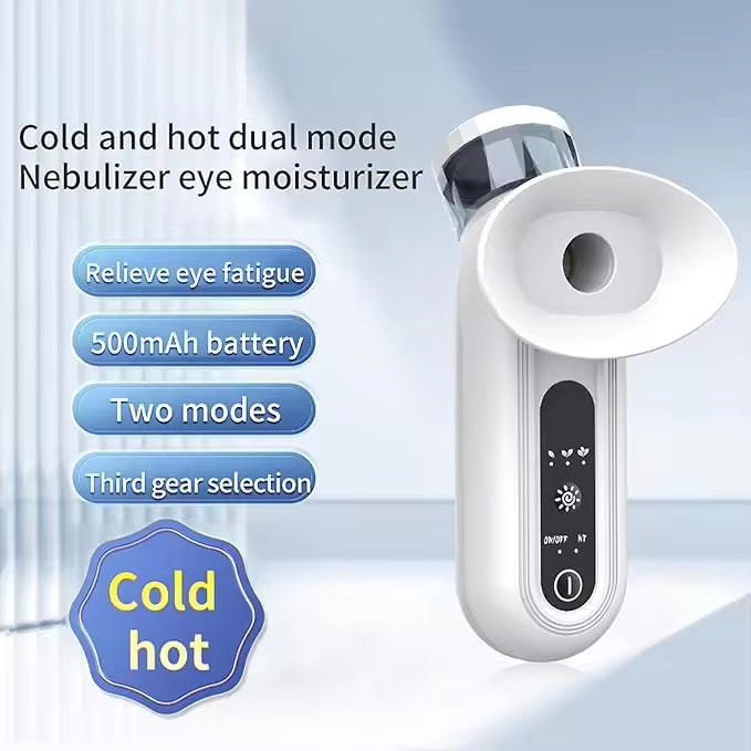 NoAging Eye Mist Steam Sprayer for Relief Dry Eyes, Eye Treatment, Portable Heated Eye Masks, Mini Eye Moisturizing Cleaning Soothing Steamer