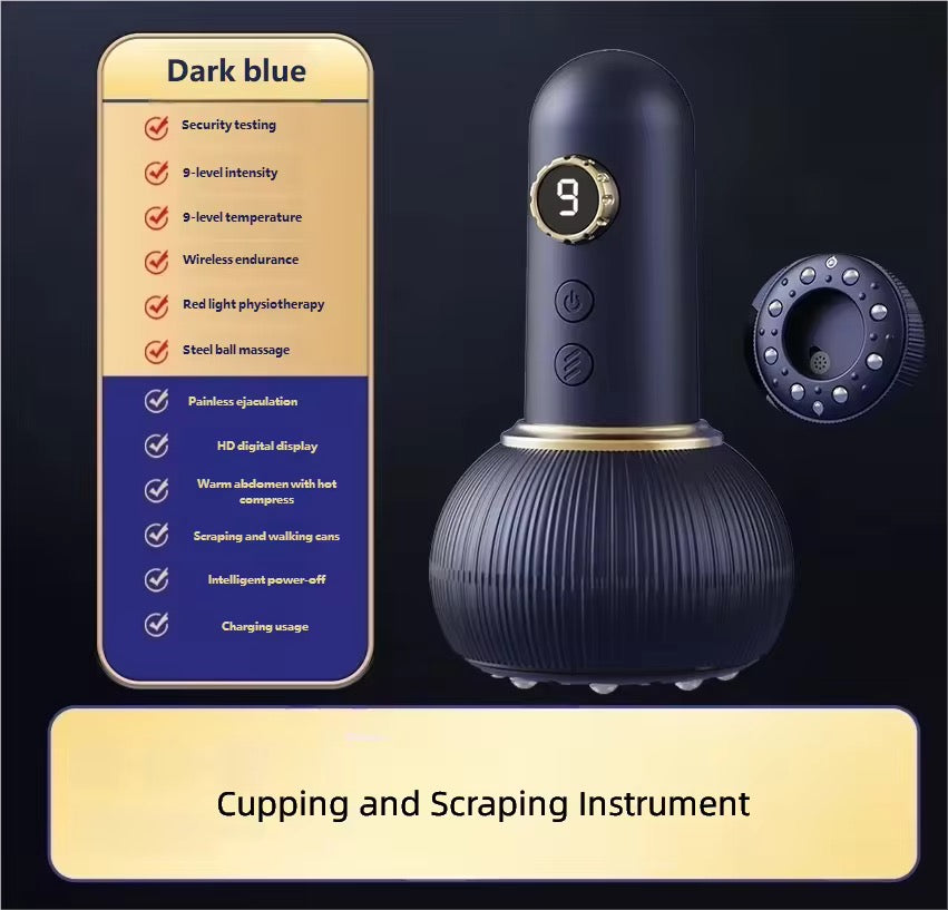 NoAging New electric gua sha device, meridian brush, cupping instrument, full-body universal massager, home-use dehumidification, detoxification and meridian unblocking device.