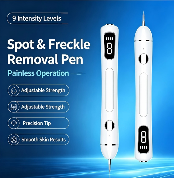 NoAging Skin Care Tools, Tag Appearance Grooming Pen Design for Convenient Home Use, Safe for Women Men Home Grooming (Gold)