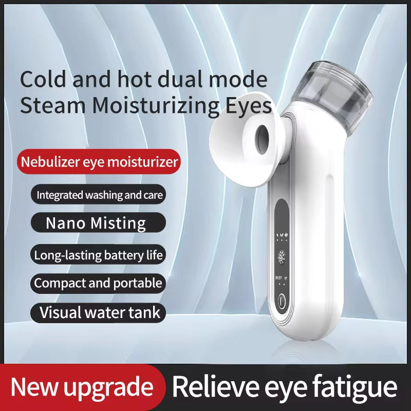NoAging Eye Mist Steam Sprayer for Relief Dry Eyes, Eye Treatment, Portable Heated Eye Masks, Mini Eye Moisturizing Cleaning Soothing Steamer