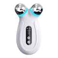 NoAging Handheld Microcurrent V-Face Anti-Aging Roller Massager for Face and Neck Lifting