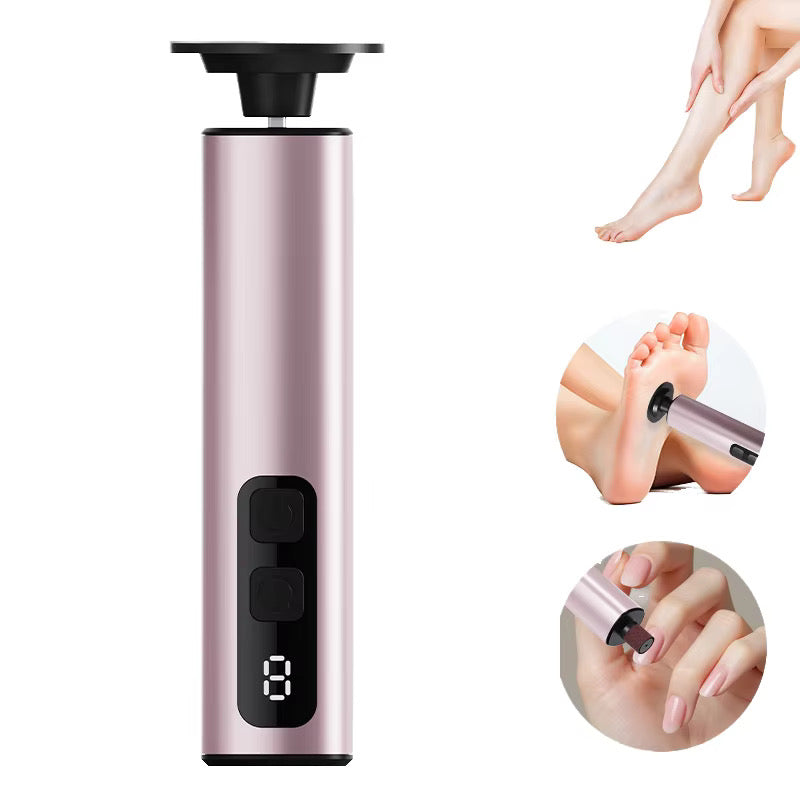 NoAging APRELM Electric Foot Callus Remover with 80pcs Sandpaper Discs, 4.8IN Longer Professional Callus Remover for Feet, Pedicure Tools Foot File for Dead Skin