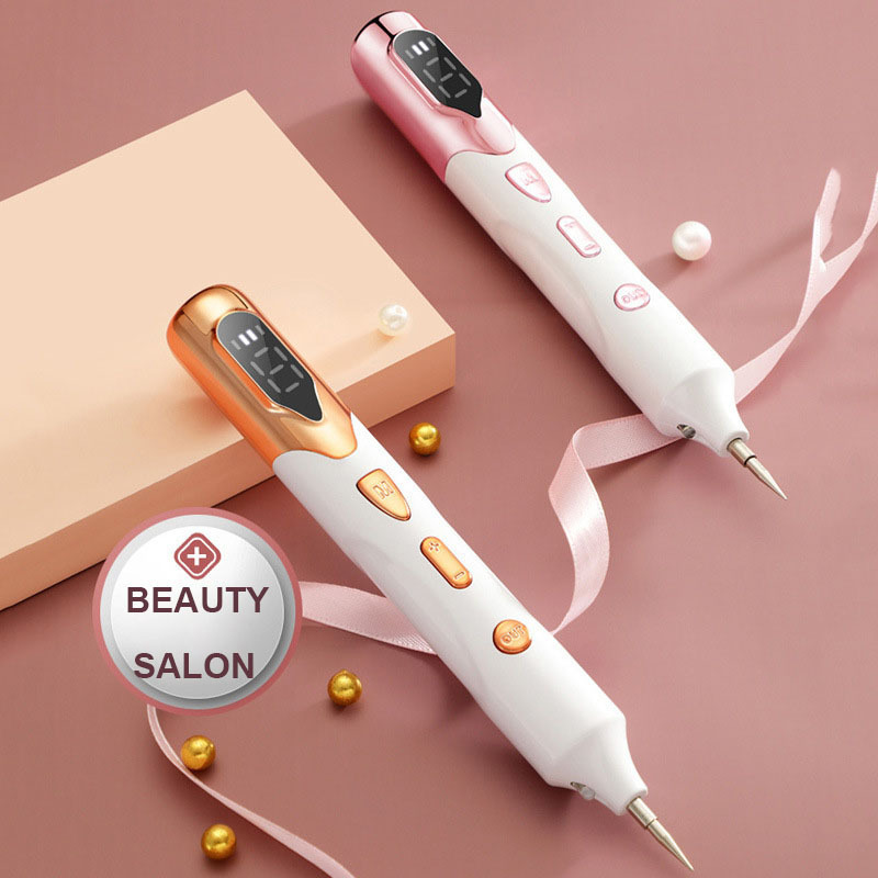 NoAging Skin Care Tools, Tag Appearance Grooming Pen Design for Convenient Home Use, Safe for Women Men Home Grooming (Gold)