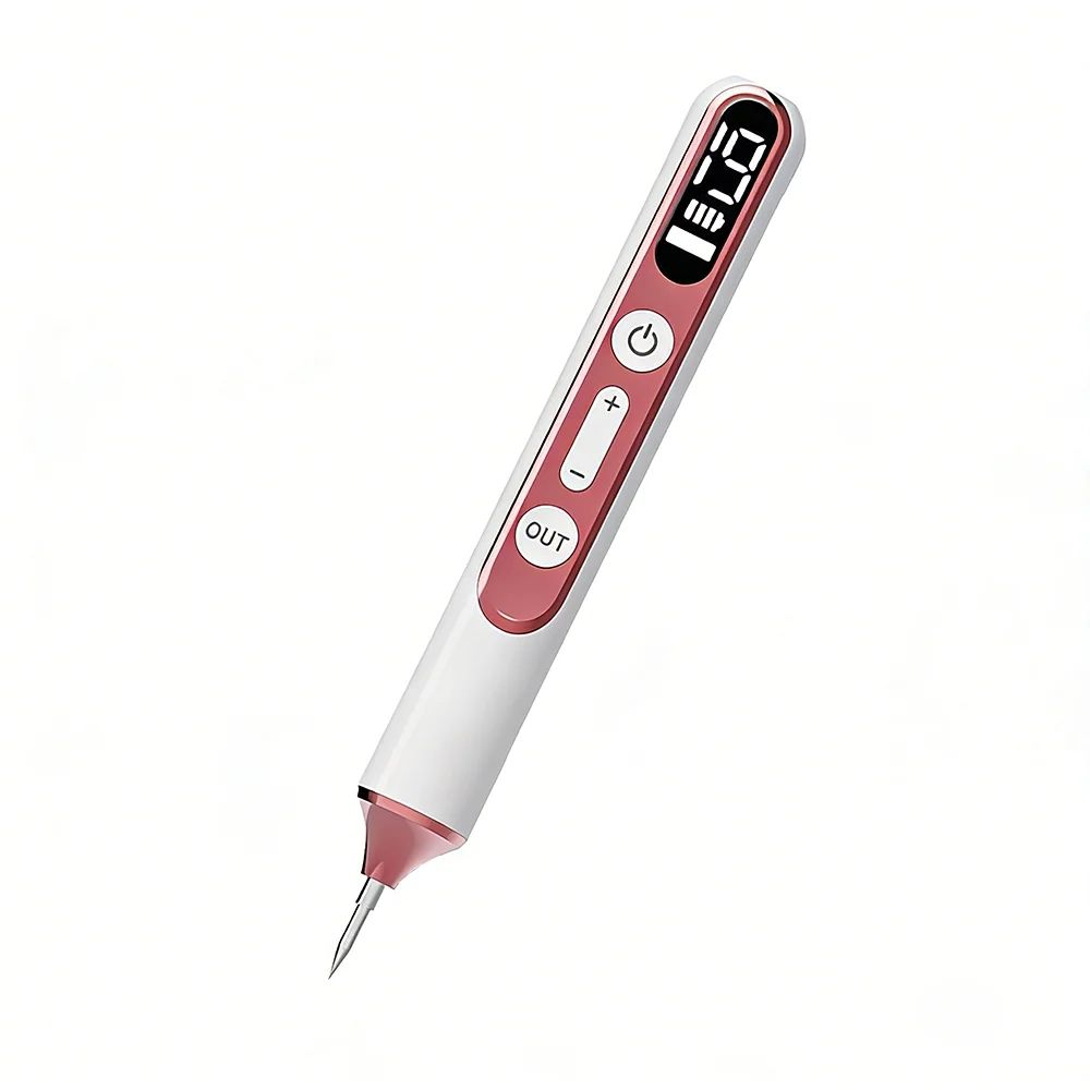 NoAging Skin Care Tools, Tag Appearance Grooming Pen Design for Convenient Home Use, Safe for Women Men Home Grooming (Gold)